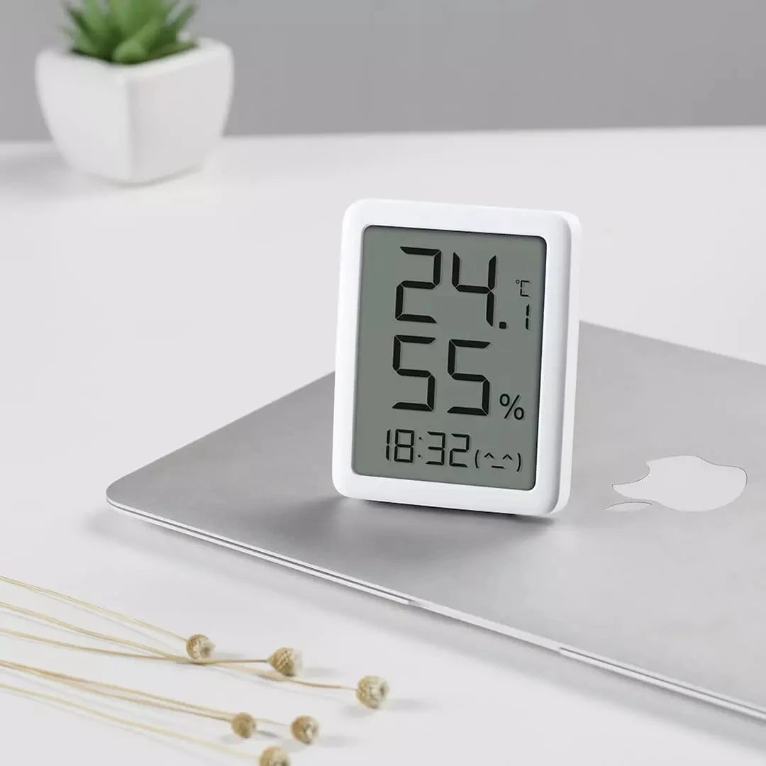 NEW From Xiaomi Youpin MMC Thermometer Screen LCD Large Digital display Thermometer Hygrometer Temperature Humidity Sensor