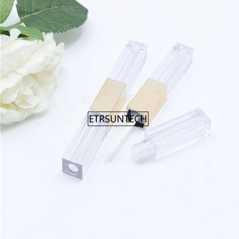 

100pcs Empty Double Head Lip Gloss Tubes Double Sides Clear Lipstick Packaging Container DIY Makeup Lip Balm Bottle F3561