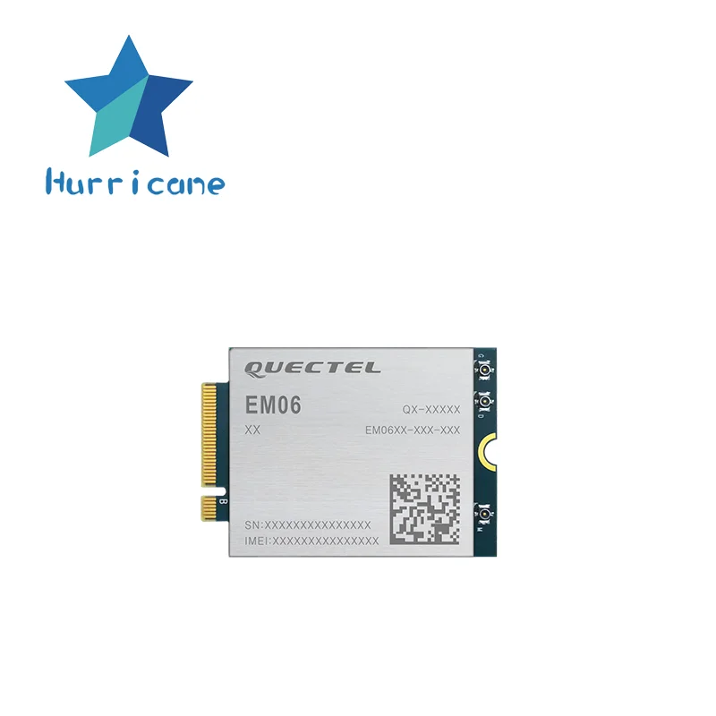 

Quectel EM06-E Cat-6 module 300Mbps downlink and 50Mbps uplink B1/B3/B5/B7/B8/B20/B28/B32 B38/B40/B41