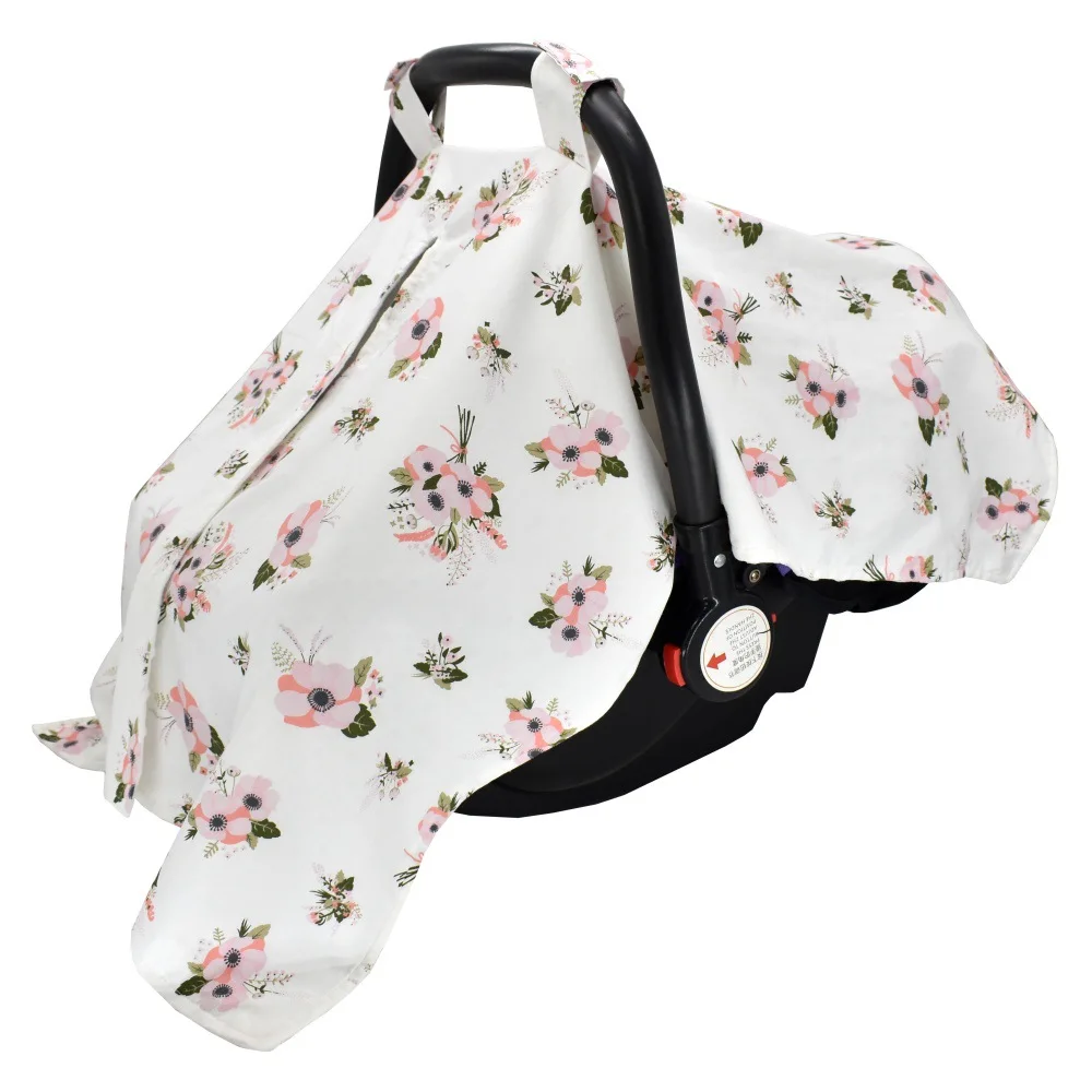 1Pcs Baby Car Seat Canopy Thick Warm Basket Cover For Winter 3 in 1 Stroller Set Accessory