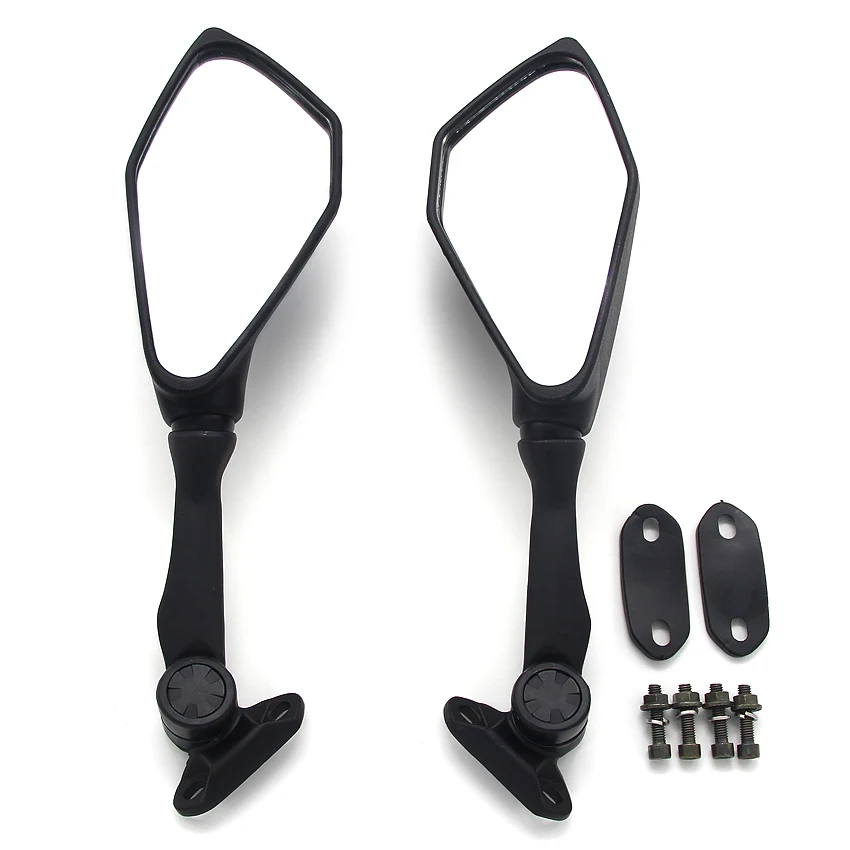 ZX-6R ZX636 دراجة نارية الرؤية الخلفية الرؤية الخلفية الجانب مرآة اكسسوارات لكاواساكي EX250 EX300 النينجا 250 2013 2014 2015 2016 دائم