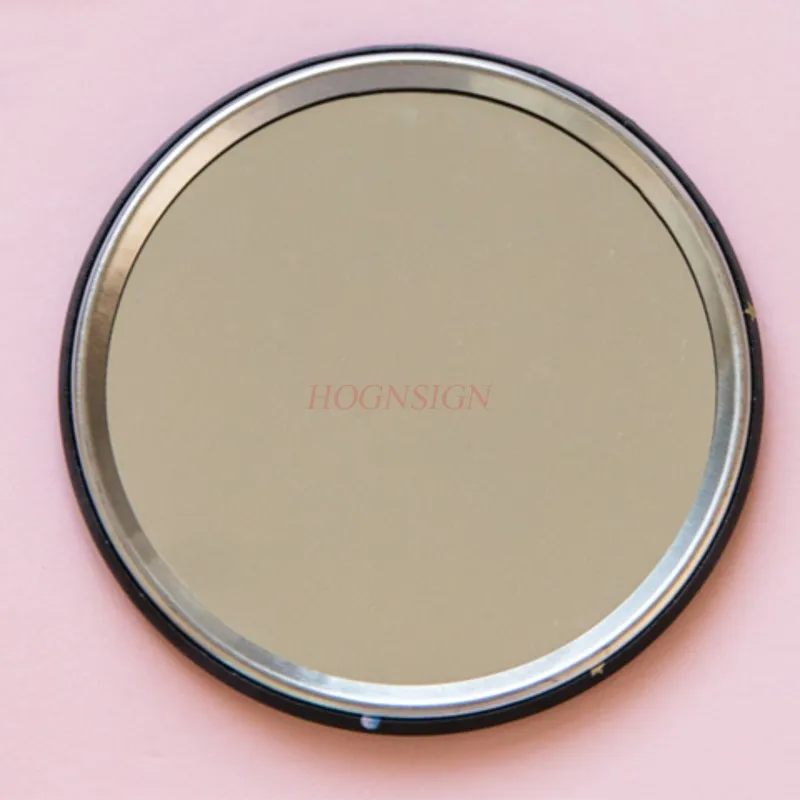 Espelho pequeno moda pequeno fresco carry-on espelho compacto portátil espelho de maquiagem bonito menina maquiagem pequeno espelho venda