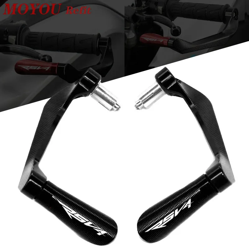 Für aprilia rsv4 rsv4r rf rsv mille/r 2015-2018 motorrad 2009 "22mm cnc lenker griffe brems kupplungs hebel schutz