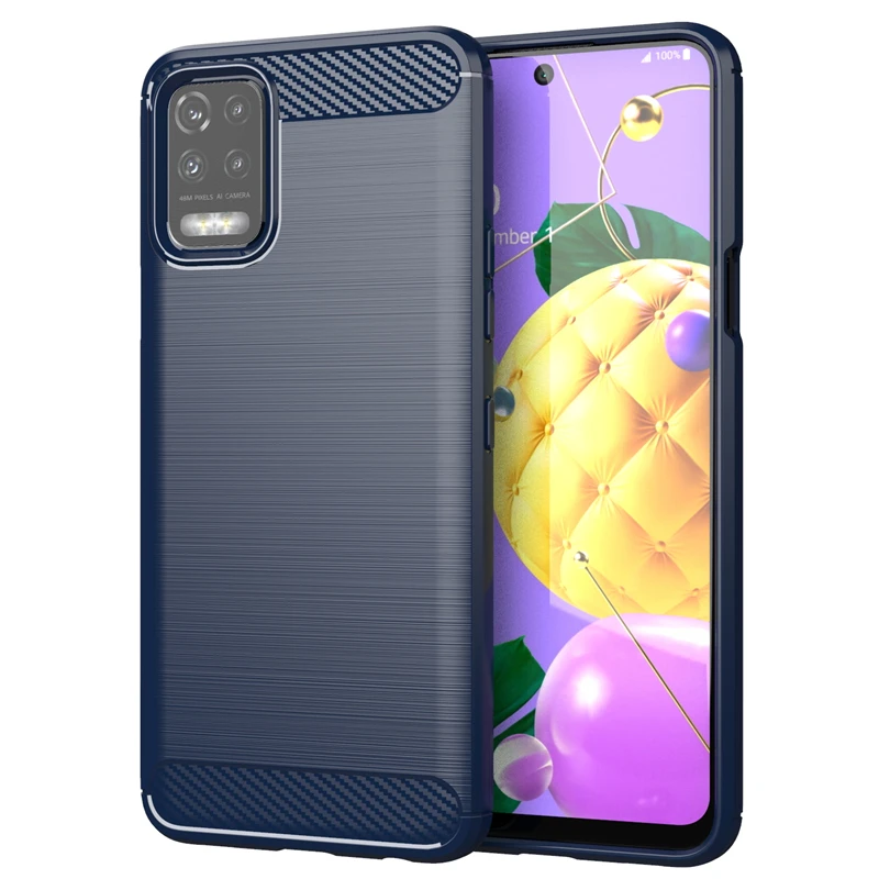 For LG K52 Case Soft Silicone Cover for LG K52 K62 K22 K92 K42 Case Armor Cover Rubber Fundas TPU Case For LG K52 Cover