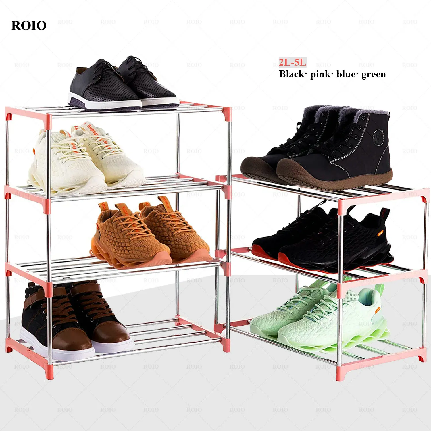 Simple Small Shoe Shelf Nonwoven Fabric Shoe Rack Space-saving Shoe Organizer Stand Holder Minimalist Home Dorm Shoe Cabinet