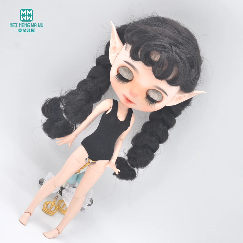 Clothes for Doll Fits Blyth Azone OB22 OB24 Doll Accessories Fashion One-Piece Swimsuit