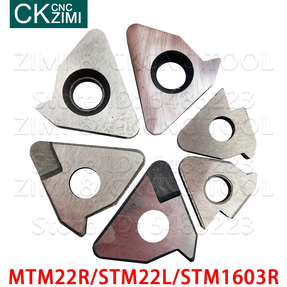 STM22L MTM22R STM22R STM1603 STM16 internal and external threads cutter pad Cemented carbide Shim CNC tools 22ER 22IR 16ER 16IR