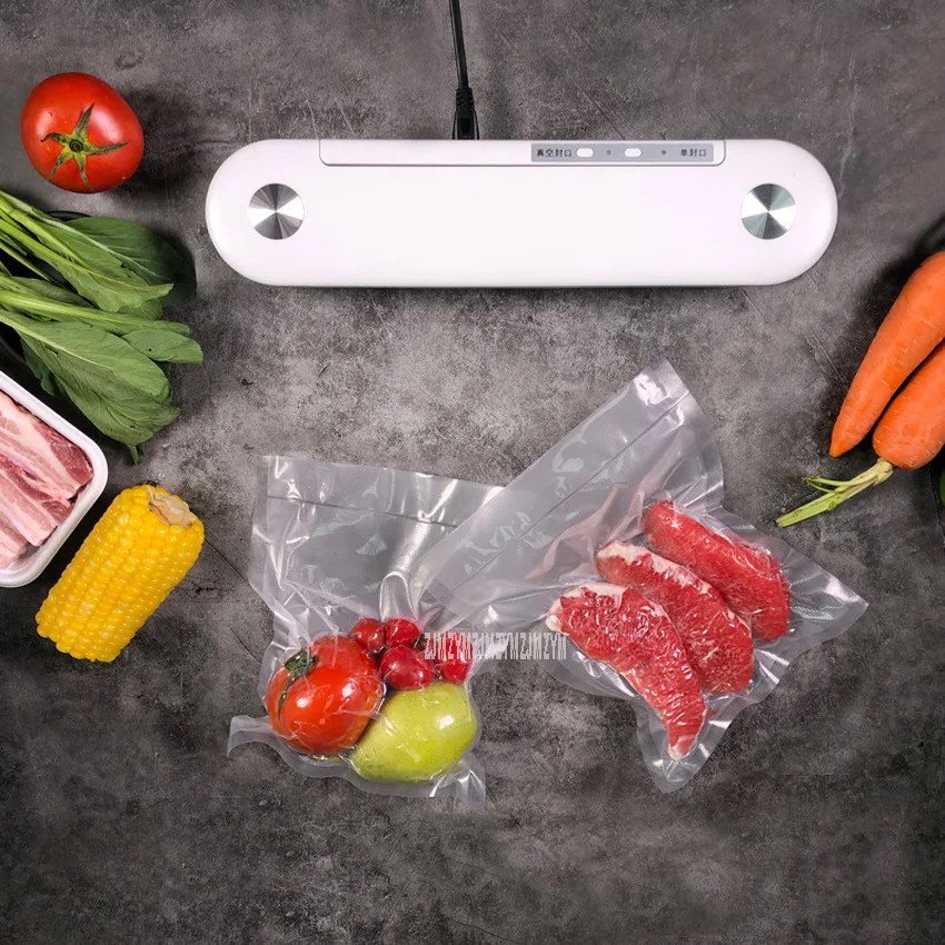 260mm Small Household Vacuum Sealing Packaging Sealer Plastic Bag Food Vacuum Sealer Kitchen Fruit Vacuum Sealing Machine