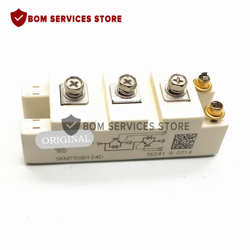 SKM75GB12T4 SKM75GB124D gratis ongkir โมดูลเดิมใหม่