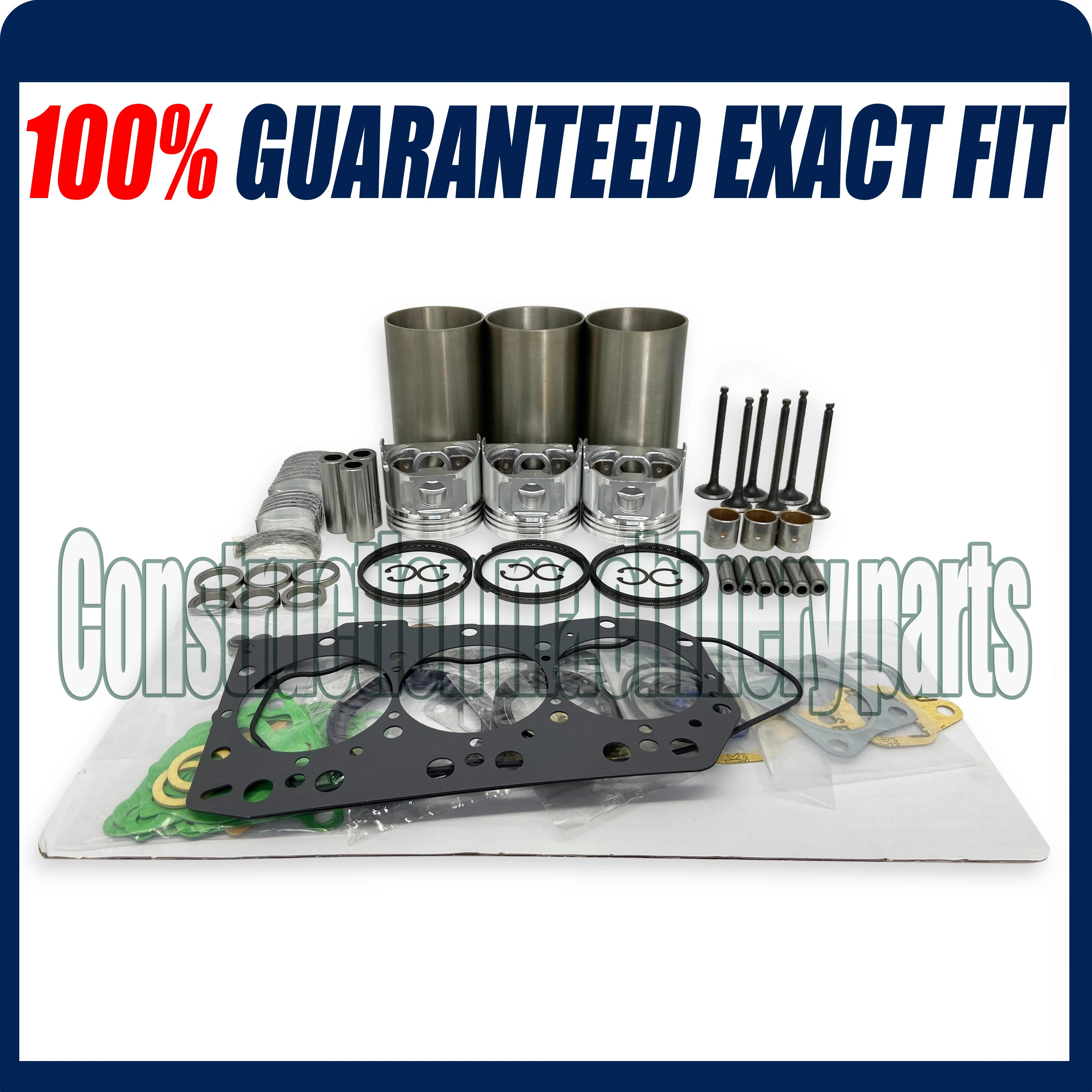 Overhaul Rebuild Kit For Yanmar 3TNV82 3TNV82A