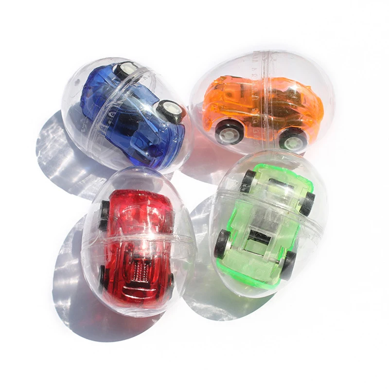 Boy Toy Mini Pull Back Car Toy Interesting Eggshell Capsule Toy Car Vehicle Model Small Gift Giveaway