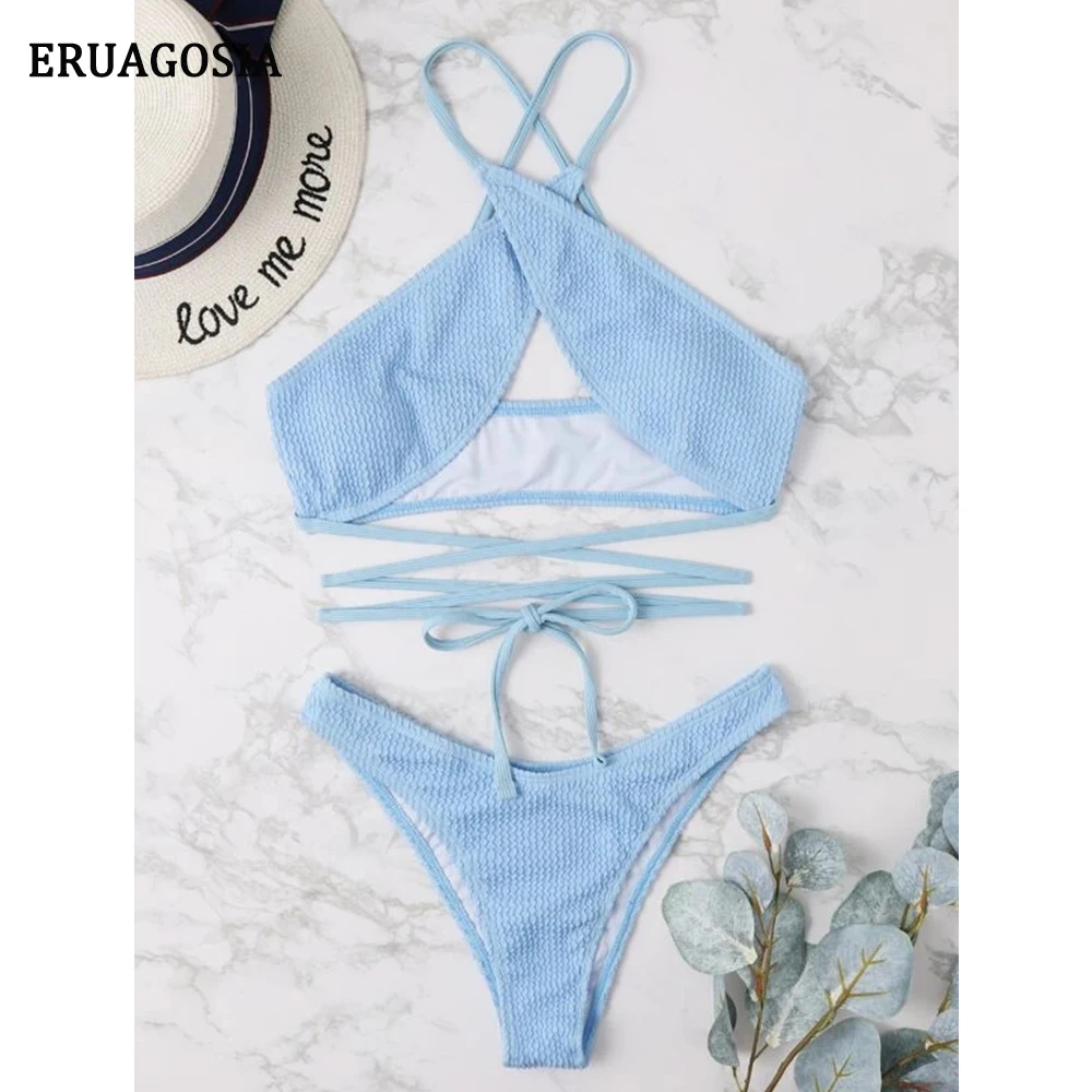 Gợi Cảm Băng Đồ Bơi Nữ Bikini Đồ Bơi Nữ Bikini Bộ Đẩy Lên Dây Áo Tắm Nữ Biquinis Đi Biển 2022