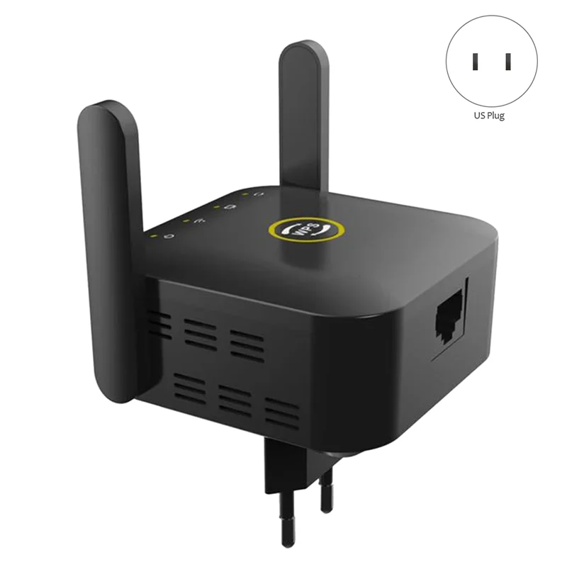 HUASIFEI 300Mbps WIFI tekrarlayıcı 2.4Ghz kablosuz Mini yönlendirici genişletici 2 harici antenler ile ev ağı 802.11N/B/G WR22