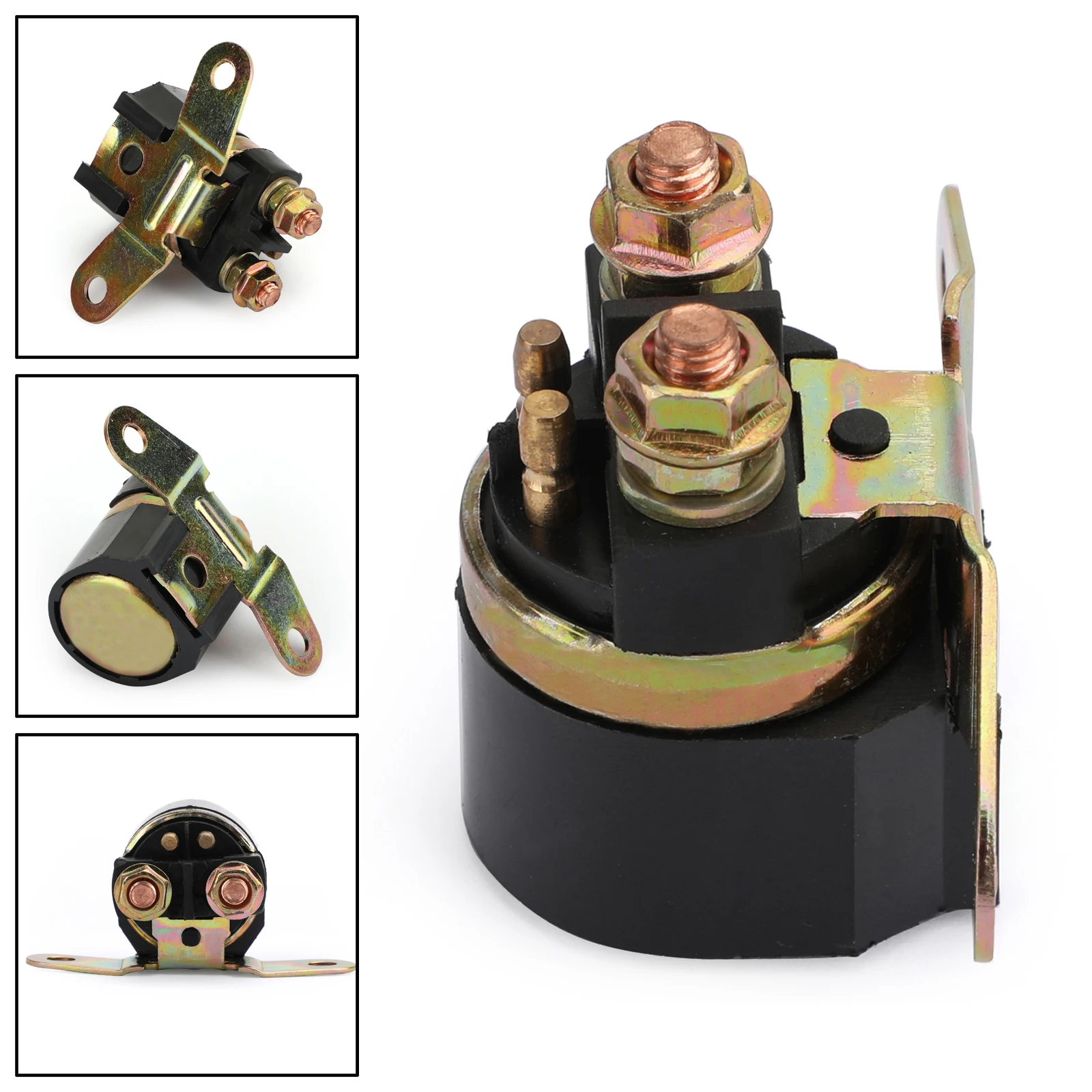 Artudatech Metal Starter Relay Solenoid Ignition Switch Key For SUZUKI LTF 300 LT-F300 XW45 Motorcycle Accessories Parts