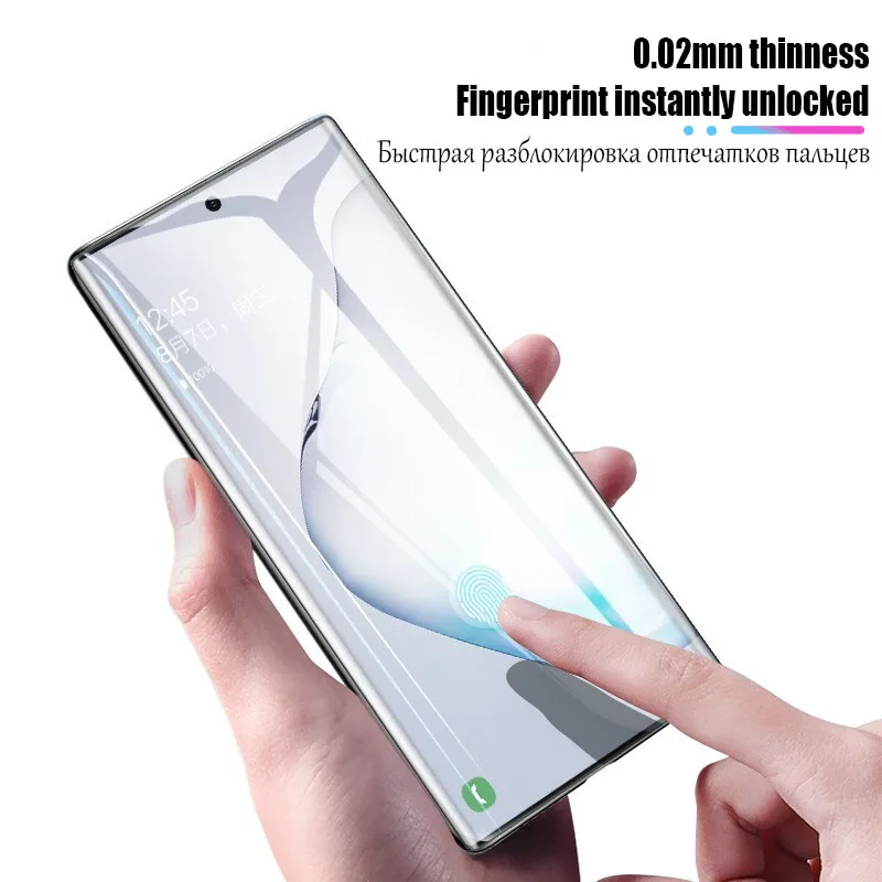 Hydrogel Film For Samsung Galaxy S20 S10 S9 S8 Plus Note 8 9 10 20 Ultra S10e S20 FE Screen Protector Soft Film