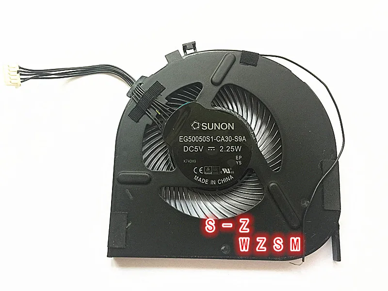 

New For Lenovo ThinkPad T470 For SUNON EG50050S1-CA30-S9A KB104W DC5V 2.25W 6-Pin CPU Cooling Fan