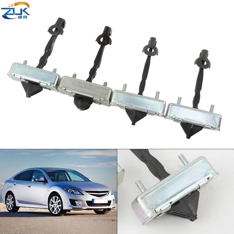 ZUK Door Limiting Stopper Check Strap Hinge Arm For MAZDA 6 GH1 2007 2008 2009 2010 2012 Car Opening Limited Rod