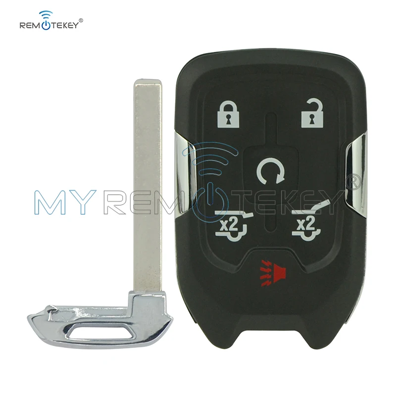 Remtekey Replacement key shell case for GMC 2015 Yukon Yukon XL Denali smart key keyless remote fob HYQ1AA