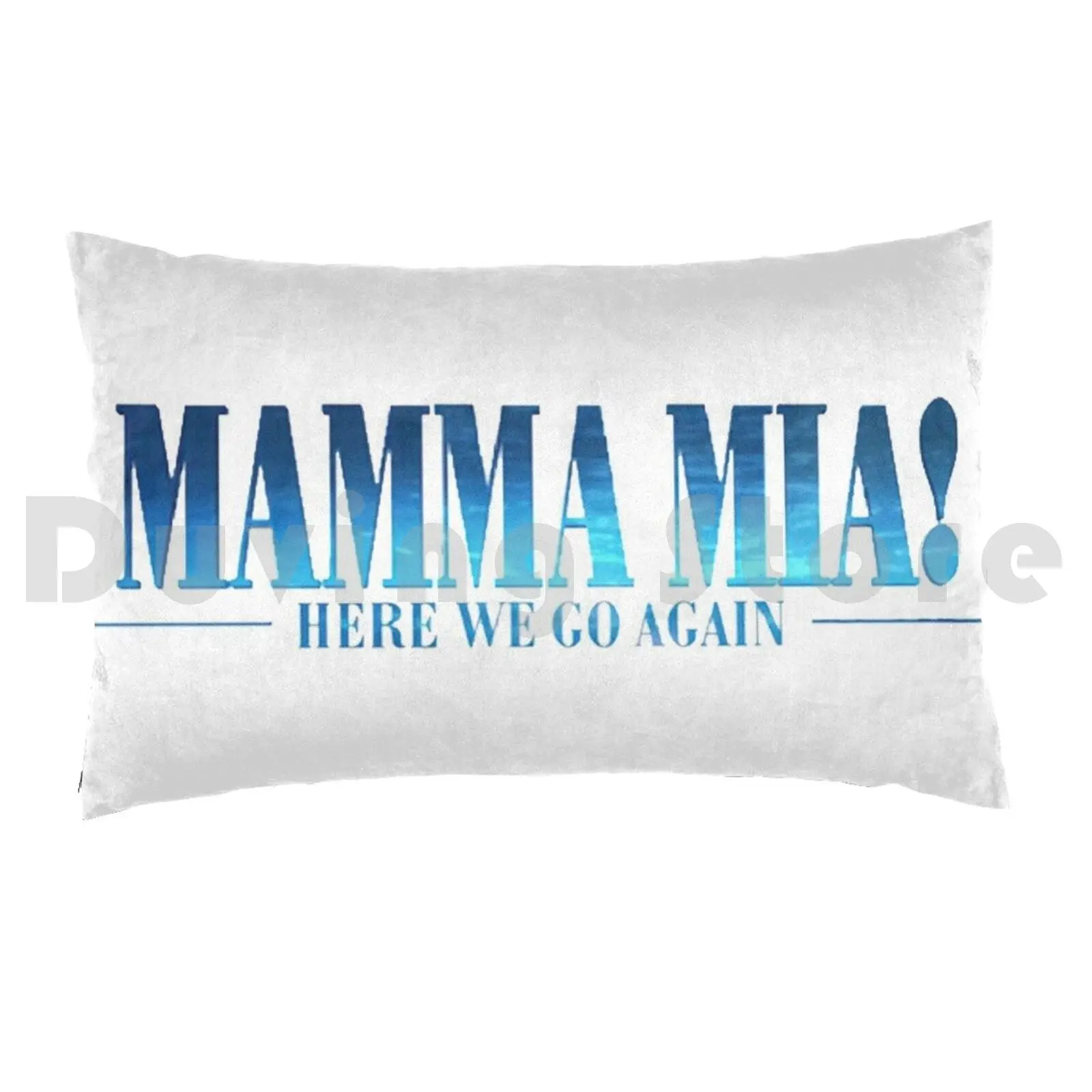 Mia! Here We Go Again Pillow Case DIY 50*70 Mia Here We Go Again Vsco Fun Funky Quirky Bright