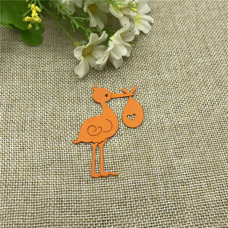 3D bird Frame Metal cutting dies  mold Round hole label tag Scrapbook paper craft knife mould blade punch stencils dies