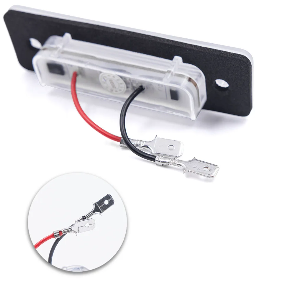 Picture 6: 2pcs Canbus Led License Number Plate Light for BMW E30 1981-1994 E12 E28 E24 E23 M1 E26 Z1 Roadster Car Tail Light Accessories