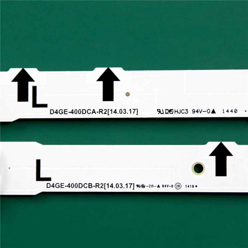 TV Bulbs For Samsung UE40H7000AT UE40H6800 UE40J5000AK UE40J5000AU LED Bar Backlight Strip Line Ruler D4GE-400DCA-R1 400DCB-R2