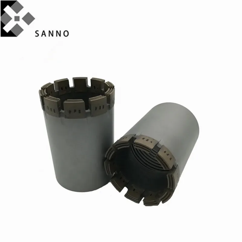 

Diamond Drilling Bit Impergnated Core Drills Tool 75mm - 116mm Well Core Drilling Bit Hard Rock Mining Bits For Geological