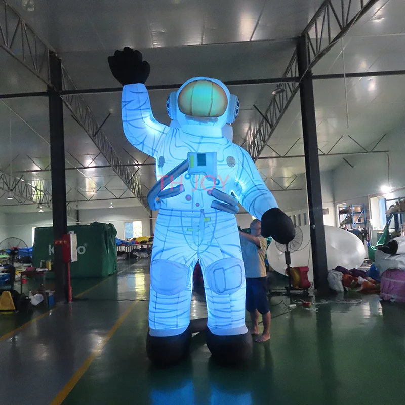 LED lighting Outdoor Promotion Customized giant inflatable astronaut balloon