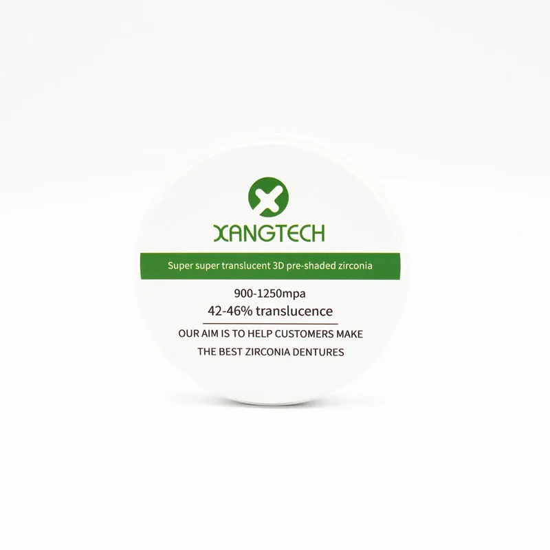 

XANGTECH 98mm 3D SST Pre-shaded Zirconia Block