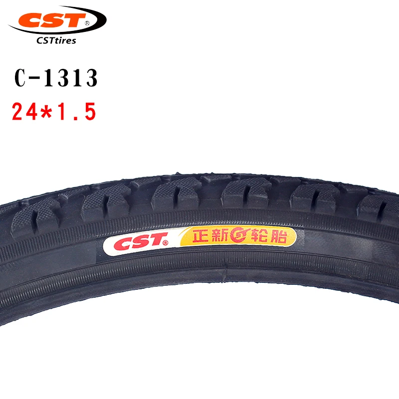 CST-Anti-skid Steel Wire Mountain Bike Tires, Bicycle Accessories, Bicycle Tire, C1313, 24 \