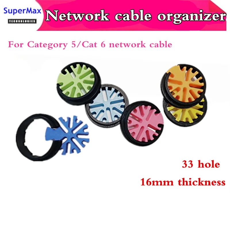 Super category 5 and category 6 network cable organizer thickening type multi-function wiring tool combing tool 1pcs free shippi