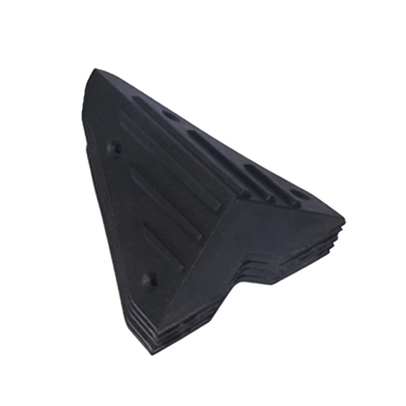 K1kf 8 pçs alto-falante stands pés almofadas fortes absorventes de choque piso pé isolamento esteira proteção canto reduzir ressonância