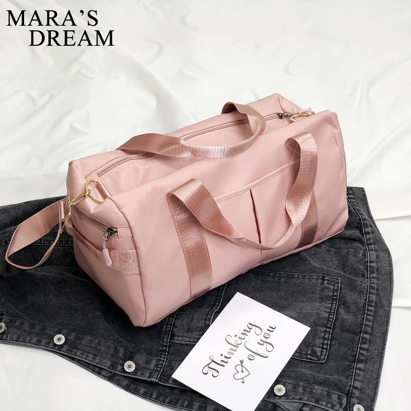 Mara\'s Dream Fashion Large Travel Bag Women Cabin Tote Bag Handbag Nylon Waterproof Shoulder Bag Women Weekend Gym Bag Man