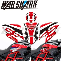 New Pattern Motorcycle Sticker Gel Protector Fuel Tank Anti-Scratch FOR BMW F700GS F700 GS Adventure