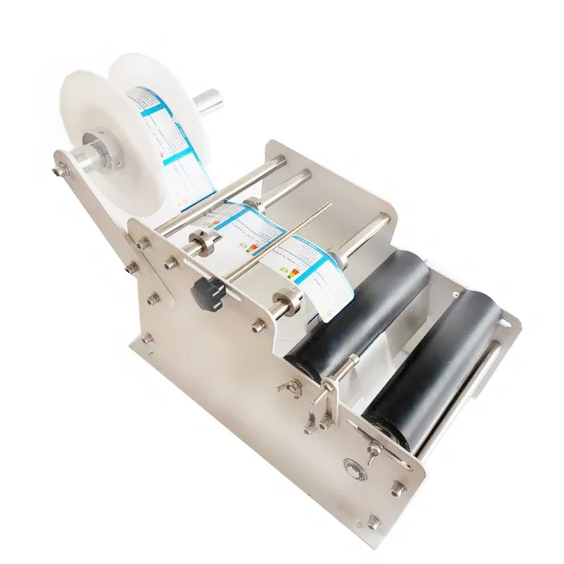 Cheapest good quality manual round bottle labeling machine sticker labeler for sale