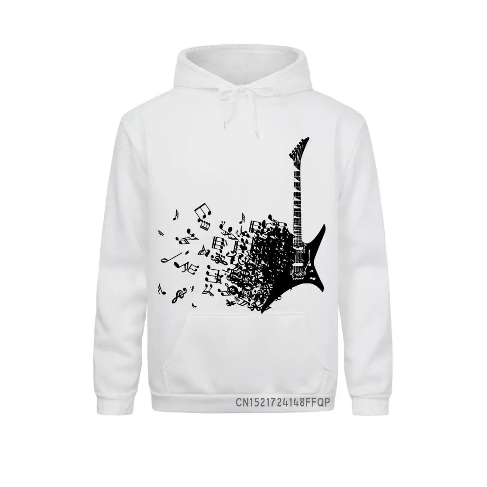 Humorous Guitar Sweatshirts For Men Hoody Hoodies Pullovers Musical Lover Music Hooded Sweats Plus Size Clothes