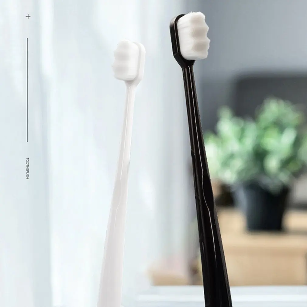 Nano Toothbrush Portable Micron Grade Dense Bathroom Soft Bristles Ultra-thin Super Soft Toothbrush Gum Protection Toothbrush