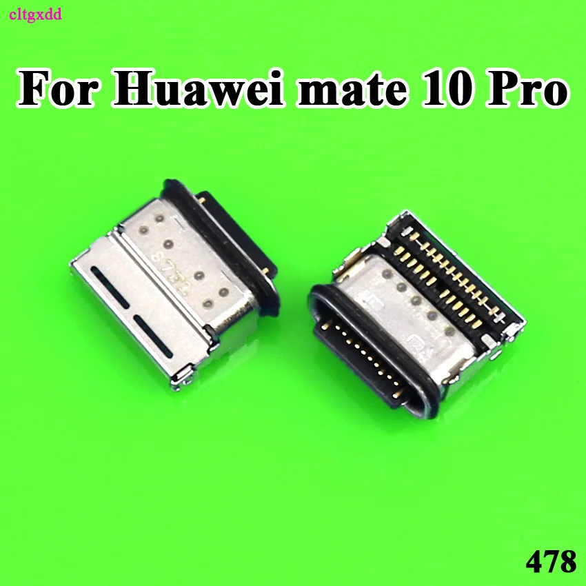 cltgxdd For Huawei Mate 10 PRO 10PRO P20 pro USB Charging Port Connector  Female Charge Jack Dock Socket Plug type c