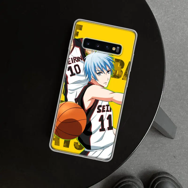 Kuroko Basketball Anime Phone Case Cover for Samsung Galaxy S20 S21 FE S22 S23 S24 Ultra S10 S10E S9 S8 Plus + Art Gift Coque