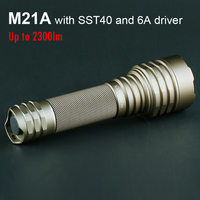 Most Powerful LED Flashlight Convoy M21A with Luminus SST40 Led inside Lanterna C8 Plus 21700 Version Torch 2300lm Flash Light