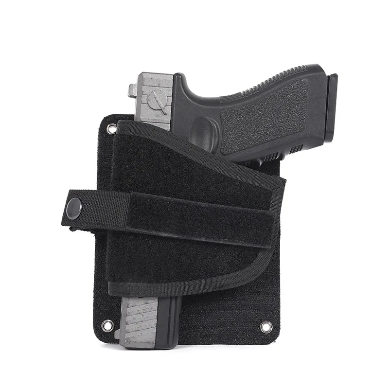 

Concealed Carry Tactical Gun Holster Left Right Hand Belt Waist Bag Board Car Bedside Table Chair Hidden Handgun Holder