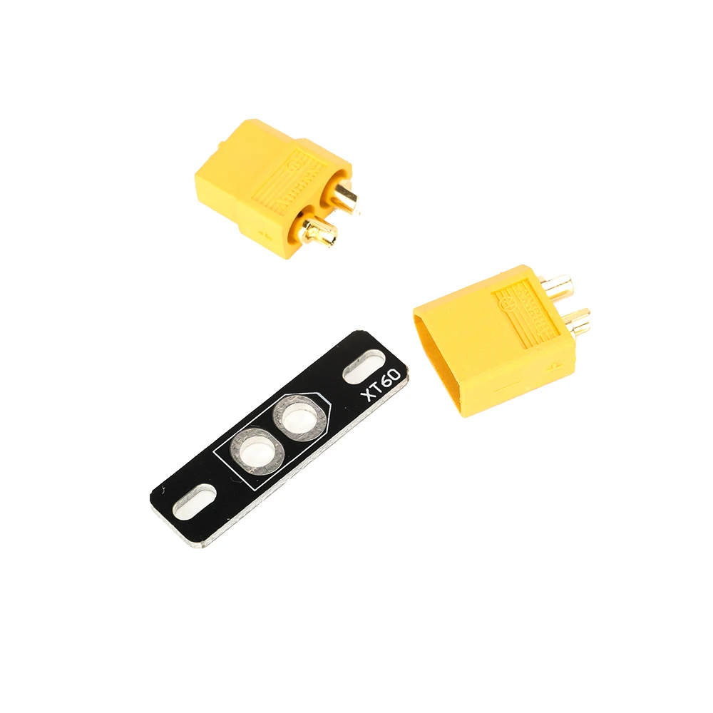 3PCS XT60 PCB Welding Board Plate Fixed Seat XT60 Connector Holder PCB for DIY FPV Multicopter Racing FPV Drone