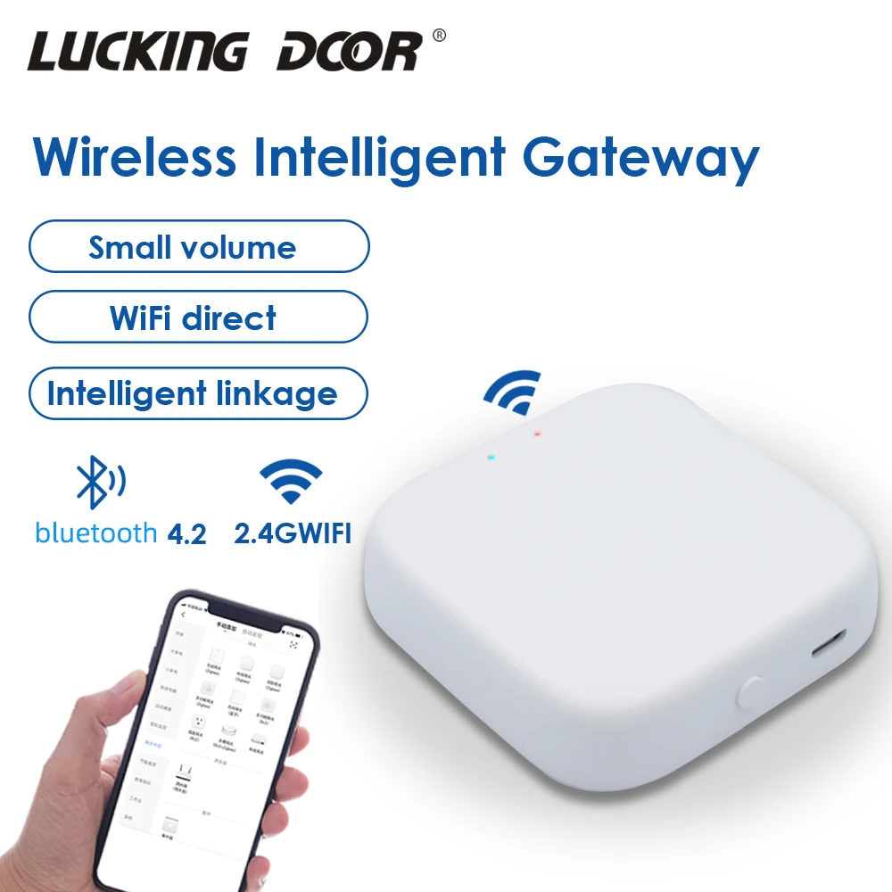 gateway de casa inteligente sem fio tuya gateway bluetooth funciona com alexa google home controle remoto via aplicativo smart life 01