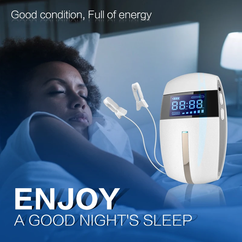 

New 2021 CES Sleep Aid Device Anti Insomnia Cranial Electrotherapy Stimulation Stim for Anxiety/Depression/Migraine/Neurosism