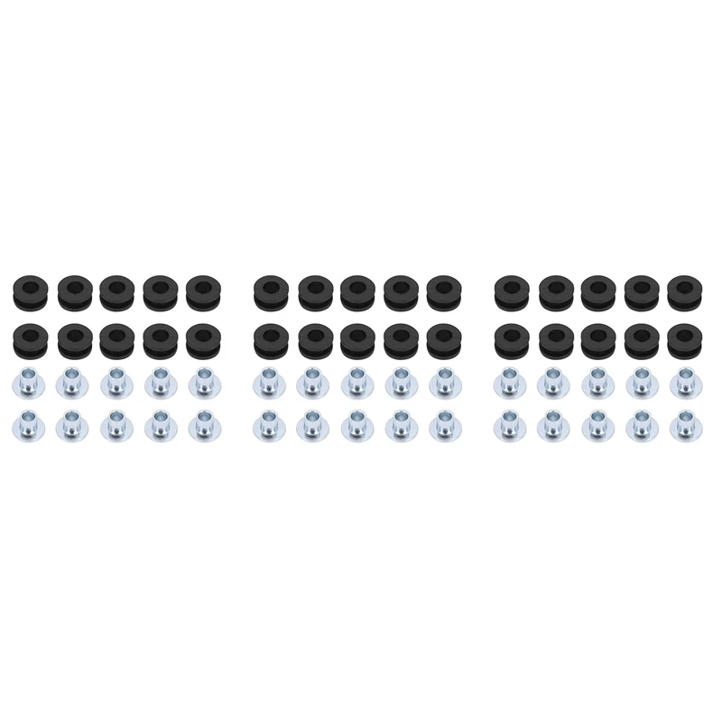 

30pcs Motorcycle Rubber Grommets For Honda For Yamaha For Suzuki For Kawasaki Fairings