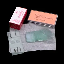 100pcs Glass Cover Slides Cover slips 22x26mm used with blood count plate Hemocytometer Cell Counting Panel NO.1103