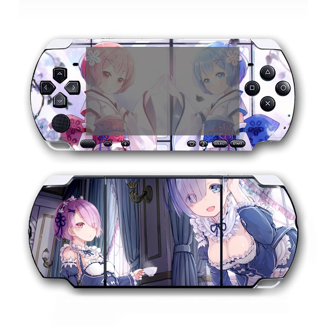 Anime Cute Girl Vinyl Skin Sticker Protector For PSP3000 PSP 3000 Decal Cover