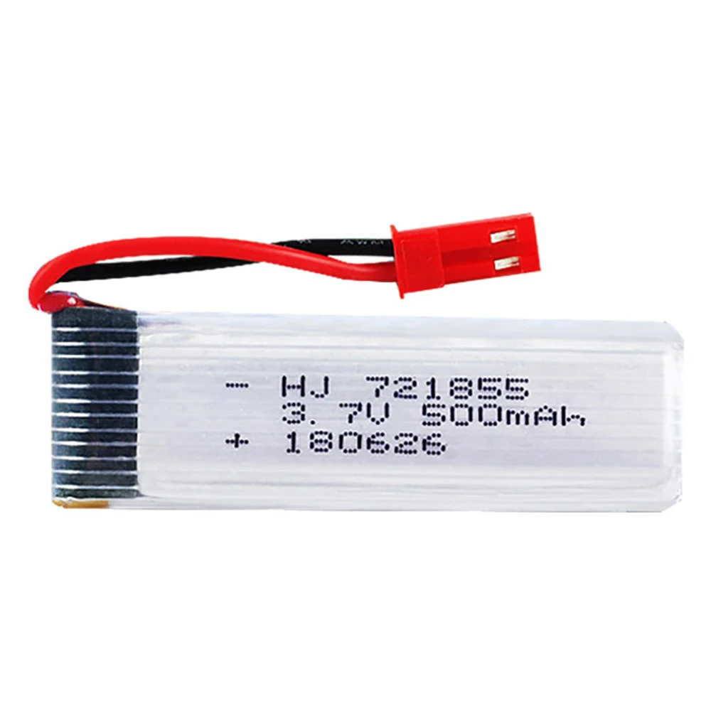 Batería de alta velocidad 721855 3,7 V 500mAh con cargador 5 en 1 para Udi U815A U818A U819A L6052 L6036 V212 V222 H07 RC, accesorio de batería