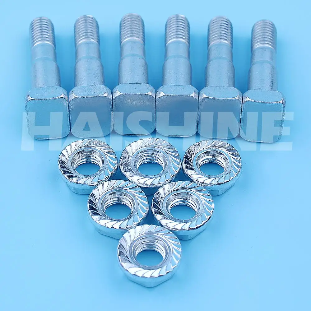 Bar Stud Mur Baut untuk Husqvarna 61 66 266 268 272 362 365 371 372 357 359 350 353 345 288 181 340 345 350 Gergaji 501815701