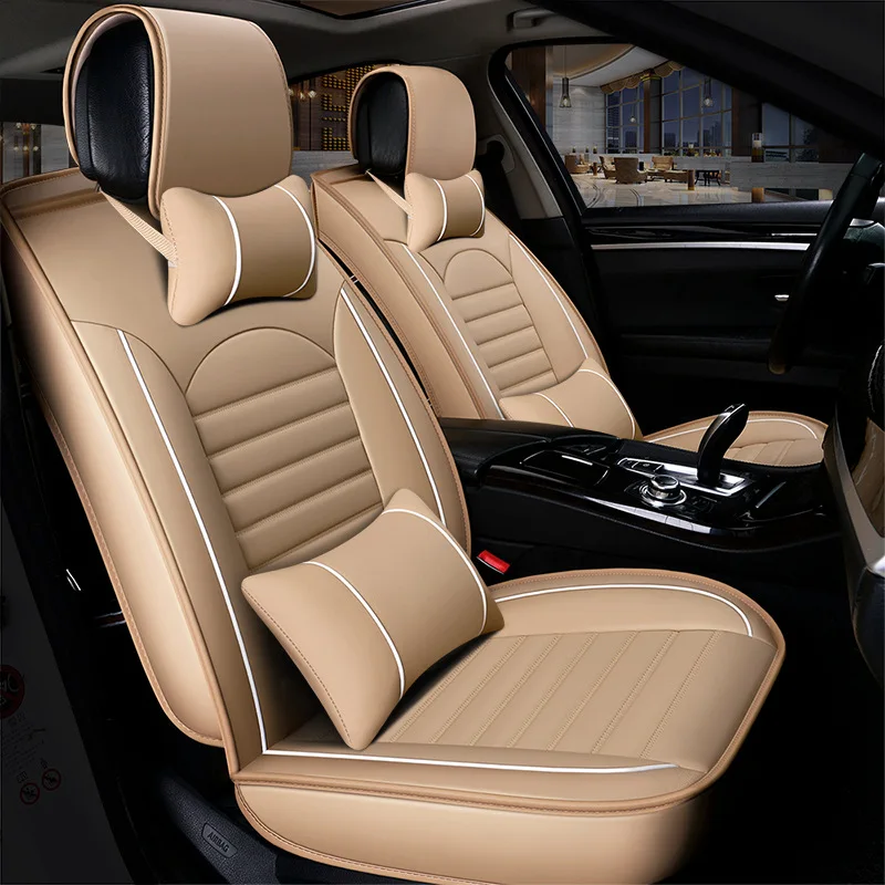 Leather Universal Car Seat Covers for SWM G01 G05 X2 X3 X7 car styling auto interior covers interior accessories